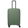 Travelite Air Stripe - 4-Rollen-Trolley 66 cm erw. (green)
