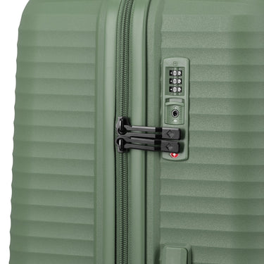 Travelite Air Stripe - 4-Rollen-Trolley 66 cm erw. (green) - Ansicht 9
