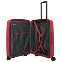 Travelite Air Stripe - 4-Rollen-Trolley 66 cm erw. (red) - Ansicht 7