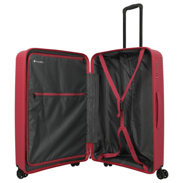 Travelite Air Stripe - 4-Rollen-Trolley 77 cm (red) - Ansicht 6