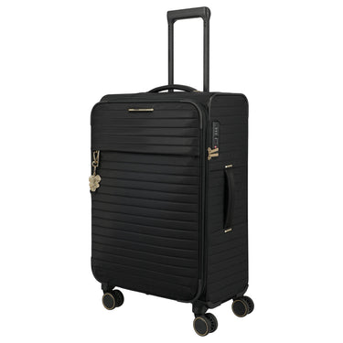 Travelite BARBARA Stepp - 4-Rollen-Trolley M 68 cm erw. (schwarz, 68 cm) - Ansicht 2