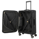 Travelite BARBARA Stepp - 4-Rollen-Trolley M 68 cm erw. (schwarz, 68 cm) - Ansicht 7
