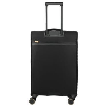 Travelite BARBARA Stepp - 4-Rollen-Trolley M 68 cm erw. (schwarz, 68 cm) - Ansicht 4