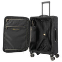Travelite BARBARA Stepp - 4-Rollen-Trolley M 68 cm erw. (schwarz, 68 cm) - Ansicht 6