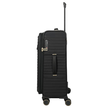 Travelite BARBARA Stepp - 4-Rollen-Trolley M 68 cm erw. (schwarz, 68 cm) - Ansicht 3