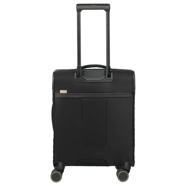 Travelite BARBARA Stepp - 4-Rollen-Trolley S 55 cm erw. (schwarz, 55 cm) - Ansicht 4