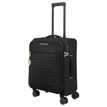 Travelite BARBARA Stepp - 4-Rollen-Trolley S 55 cm erw. (schwarz, 55 cm) - Ansicht 2