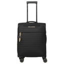 Travelite BARBARA Stepp - 4-Rollen-Trolley S 55 cm erw. (schwarz, 55 cm)