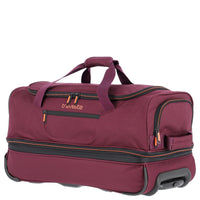 Travelite Basics - Rollenreisetasche 51/64L 55 cm erw. (bordeaux) - Ansicht 2