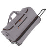 Travelite Basics - Rollenreisetasche 98/119L 70 cm erw. (grau/orange) - Ansicht 4