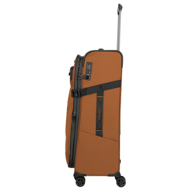 Travelite Briize - 4-Rollen-Trolley L 78 cm erw. (curry) - Ansicht 3