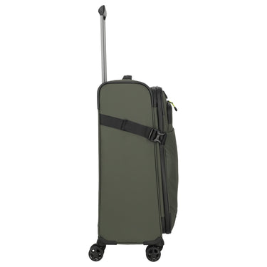 Travelite Briize - 4-Rollen-Trolley M 67 cm erw. (khaki) - Ansicht 5