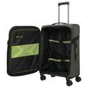 Travelite Briize - 4-Rollen-Trolley M 67 cm erw. (khaki) - Ansicht 6