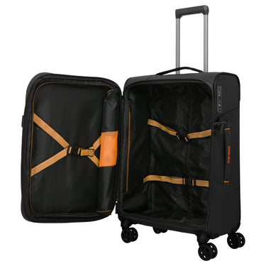 Travelite Briize - 4-Rollen-Trolley M 67 cm erw. (schwarz) - Ansicht 7
