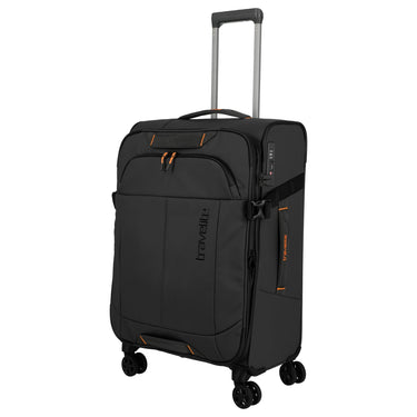 Travelite Briize - 4-Rollen-Trolley M 67 cm erw. (schwarz) - Ansicht 2
