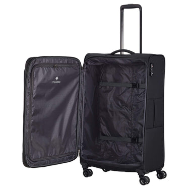Travelite Chios - 4-Rollen-Trolley L 78 cm erw. (schwarz) - Ansicht 6