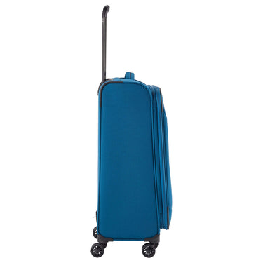 Travelite Chios - 4-Rollen-Trolley M 67 cm erw. (petrol) - Ansicht 5
