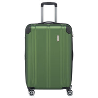 Travelite City - 4-Rollen-Trolley erw. M 68 cm (grün)