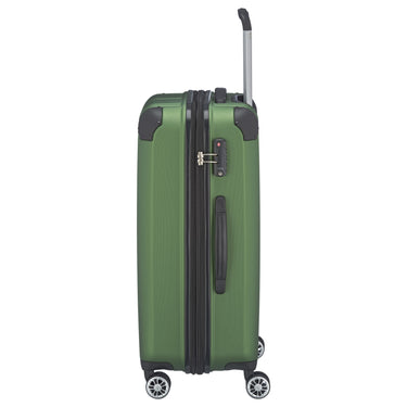 Travelite City - 4-Rollen-Trolley erw. M 68 cm (grün) - Ansicht 3