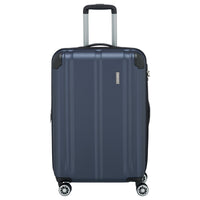 Travelite City - 4-Rollen-Trolley erw. M 68 cm (marine)