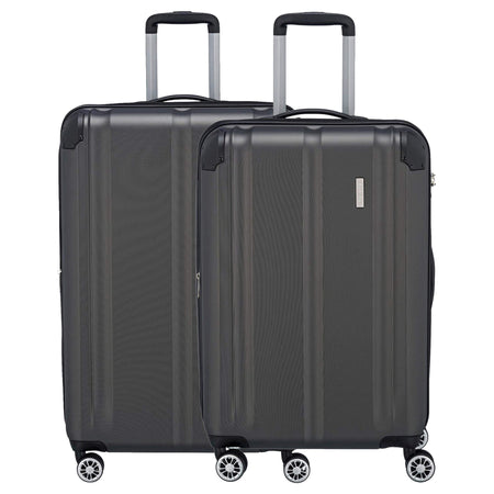 Travelite City - 4-Rollen Trolley Set 2tlg. (anthrazit)