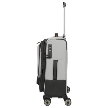 Travelite Crosslite - 4-Rollen-Kabinentrolley S 55 cm erw. (natur) - Ansicht 3