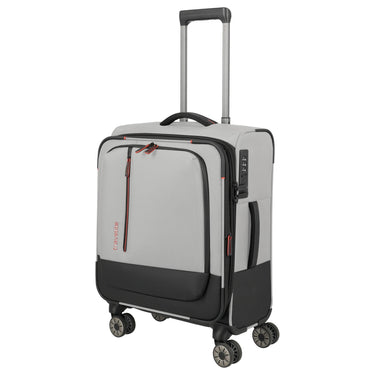 Travelite Crosslite - 4-Rollen-Kabinentrolley S 55 cm erw. (natur) - Ansicht 2