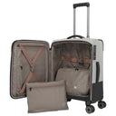 Travelite Crosslite - 4-Rollen-Kabinentrolley S 55 cm (natur) - Ansicht 7
