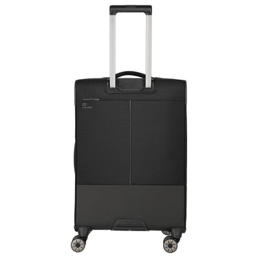 Travelite Crosslite - 4-Rollen-Trolley M 66 cm erw. (black) - Ansicht 4