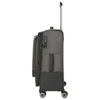 Travelite Crosslite - 4-Rollen-Trolley M 66 cm erw. (oliv) - Ansicht 3