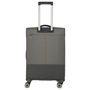 Travelite Crosslite - 4-Rollen-Trolley M 66 cm erw. (oliv) - Ansicht 4