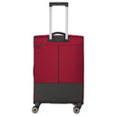 Travelite Crosslite - 4-Rollen-Trolley M 66 cm erw. (red) - Ansicht 4