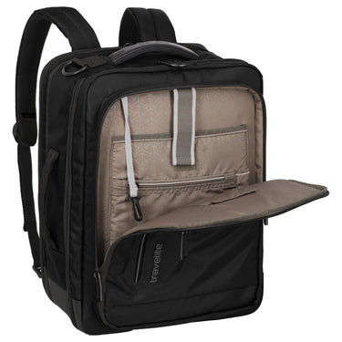Travelite Crosslite - Bordtasche/Rucksack 43 cm (black) - Ansicht 8