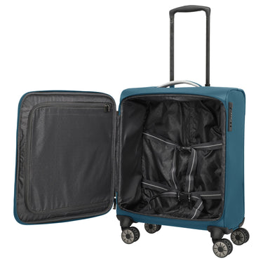 Travelite Jetpack Max - 4-Rollen-Trolley S 55 cm (petrol) - Ansicht 6