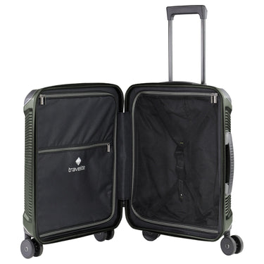 Travelite Millennium - 4-Rollen-Kabinentrolley 55 cm (pine green) - Ansicht 6