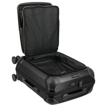 Travelite Millennium - 4-Rollen-Kabinentrolley mit Vortasche S 55 cm (black) - Ansicht 11