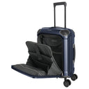 Travelite Millennium - 4-Rollen-Kabinentrolley mit Vortasche S 55 cm (navy) - Ansicht 9
