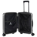 Travelite Millennium - 4-Rollen-Kabinentrolley mit Vortasche S 55 cm (silver) - Ansicht 6