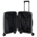 Travelite Millennium - 4-Rollen-Kabinentrolley mit Vortasche S 55 cm (silver) - Ansicht 7