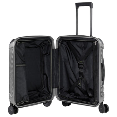 Travelite Millennium - 4-Rollen-Kabinentrolley mit Vortasche S 55 cm (silver) - Ansicht 7