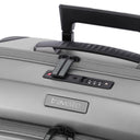 Travelite Millennium - 4-Rollen-Kabinentrolley mit Vortasche S 55 cm (silver) - Ansicht 12