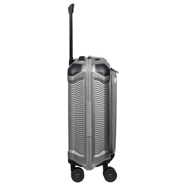Travelite Millennium - 4-Rollen-Kabinentrolley mit Vortasche S 55 cm (silver) - Ansicht 5