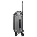 Travelite Millennium - 4-Rollen-Kabinentrolley mit Vortasche S 55 cm (silver) - Ansicht 3