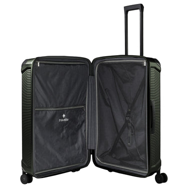 Travelite Millennium - 4-Rollen-Trolley L 76 cm (pine green) - Ansicht 5
