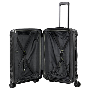 Travelite Millennium - 4-Rollen-Trolley M 67 cm erw. (black) - Ansicht 6