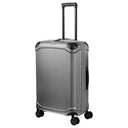 Travelite Millennium - 4-Rollen-Trolley M 67 cm erw. (silver) - Ansicht 2