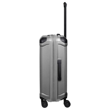 Travelite Millennium - 4-Rollen-Trolley M 67 cm erw. (silver) - Ansicht 4
