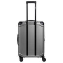 Travelite Millennium - 4-Rollen-Trolley M 67 cm erw. (silver) - Ansicht 5