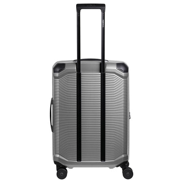 Travelite Millennium - 4-Rollen-Trolley M 67 cm erw. (silver) - Ansicht 5