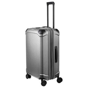 Travelite Millennium - 4-Rollen-Trolley M 67 cm erw. (silver) - Ansicht 3